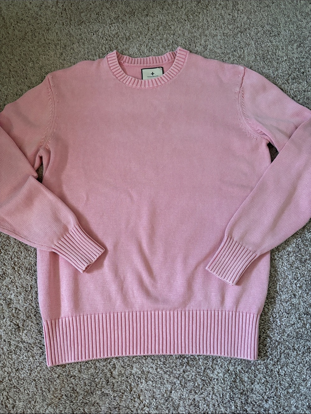 Tuckernuck Light Pink Crewneck Sweater